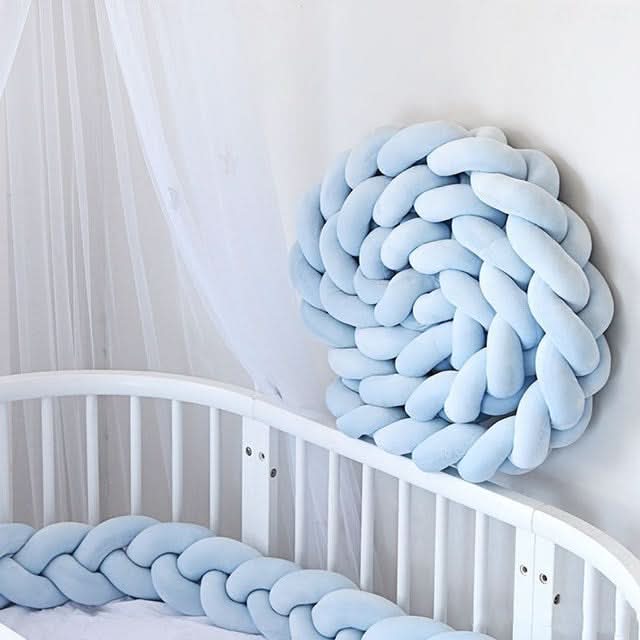 CozyNest gewebtes Babykissen – konturierte Stützauflage für Säuglinge