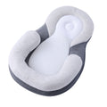 NurtureNest Ergonomic Baby Pillow — Curved Profile Positioning Cushion