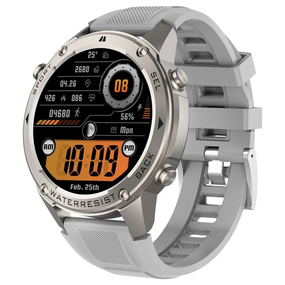 RidgeNova X Outdoor Smartwatch — Satellite GPS, Digital Compass, Comprehensive Health Monitoring