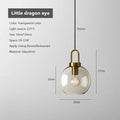 AstraLume Smoke Glass Pendant Light for Modern Spaces