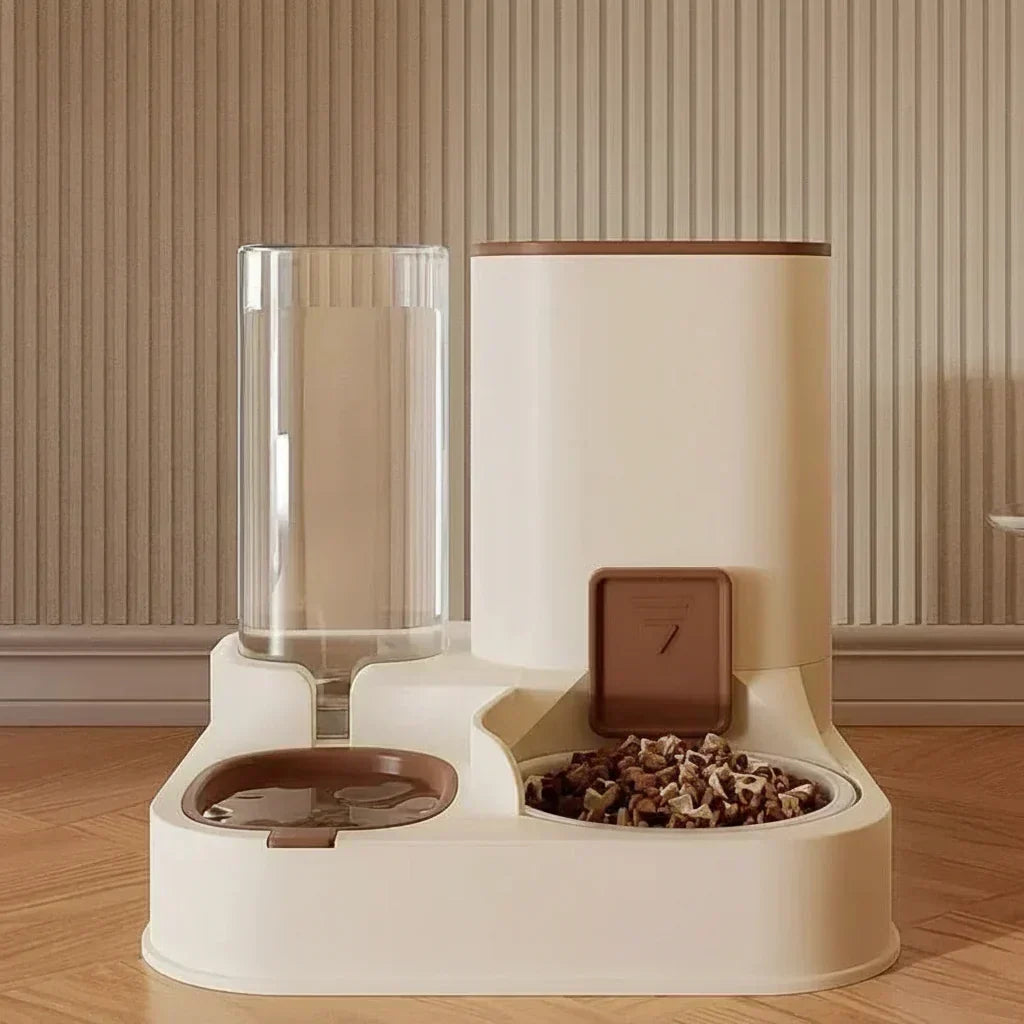 PetAqua automatisk mat- og vannautomat — automatisk porsjoneringssystem