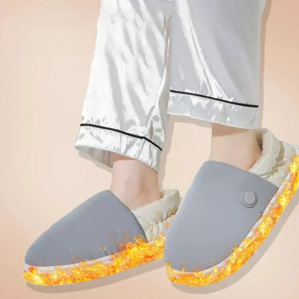 Pantofole riscaldate elettricamente ThermaStride — Fodera interna morbida e isolante, attivazione rapida del calore