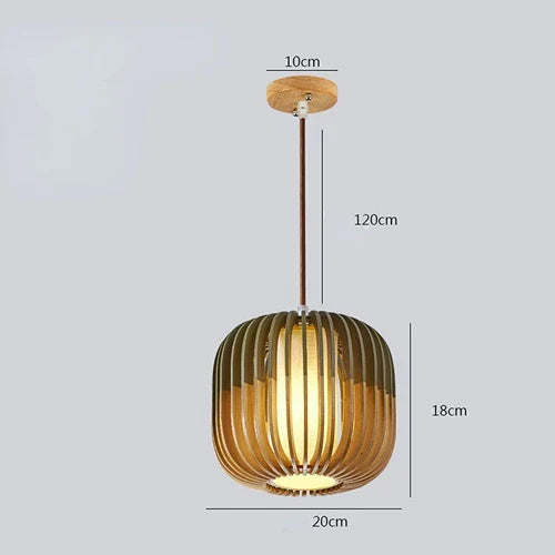 Astra Bird-Cage Pendant Lights in Modern Rustic Style