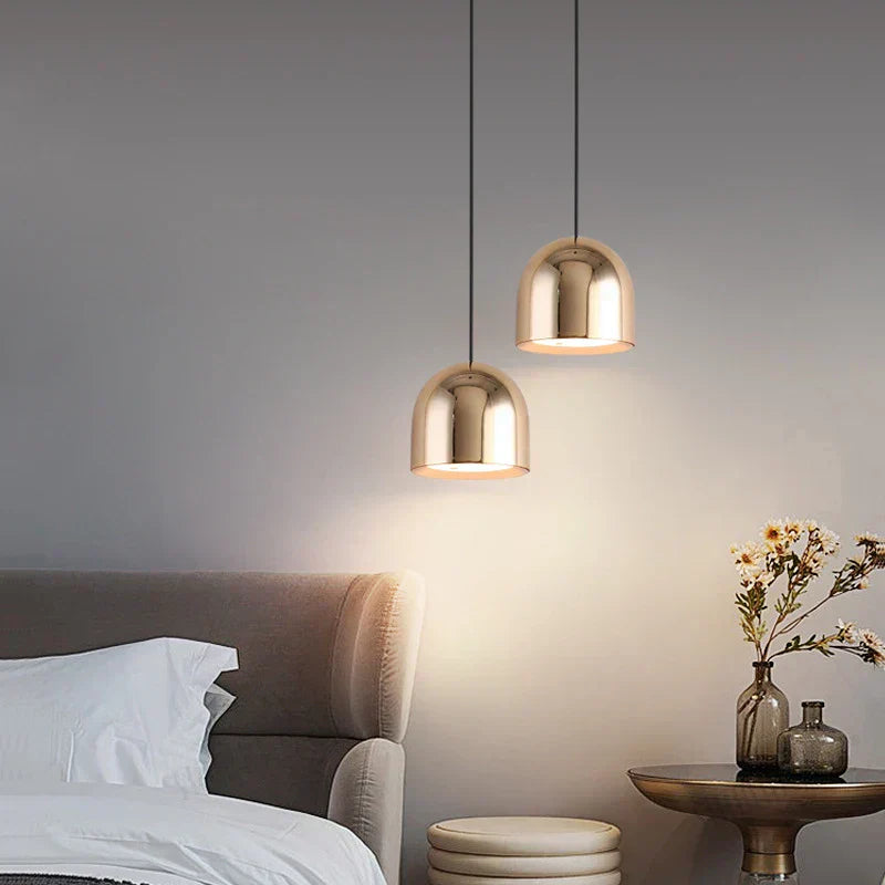 KairoLume Long Line Pendant Light in Aluminum Clear Glow