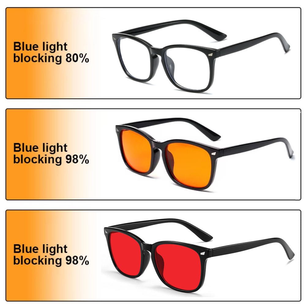 NovaGuard briller med tilpasseligt bølgelængdefilter — udskiftelige linser, seks steloverflader