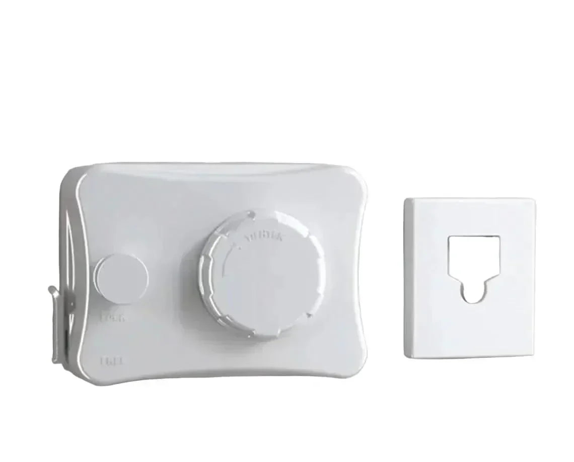 Estendal retrátil de parede FlexiLine — Fio para roupa retrátil, estrutura economizadora de espaço