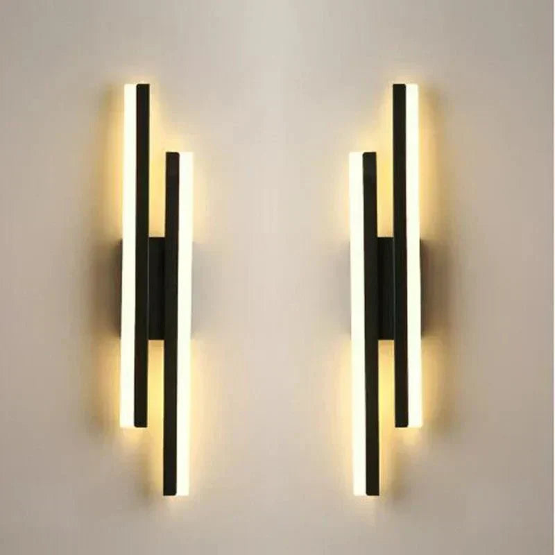 LumaArc modern LED-es fali lámpa – 50cm magas, 8cm széles, három színmóddal