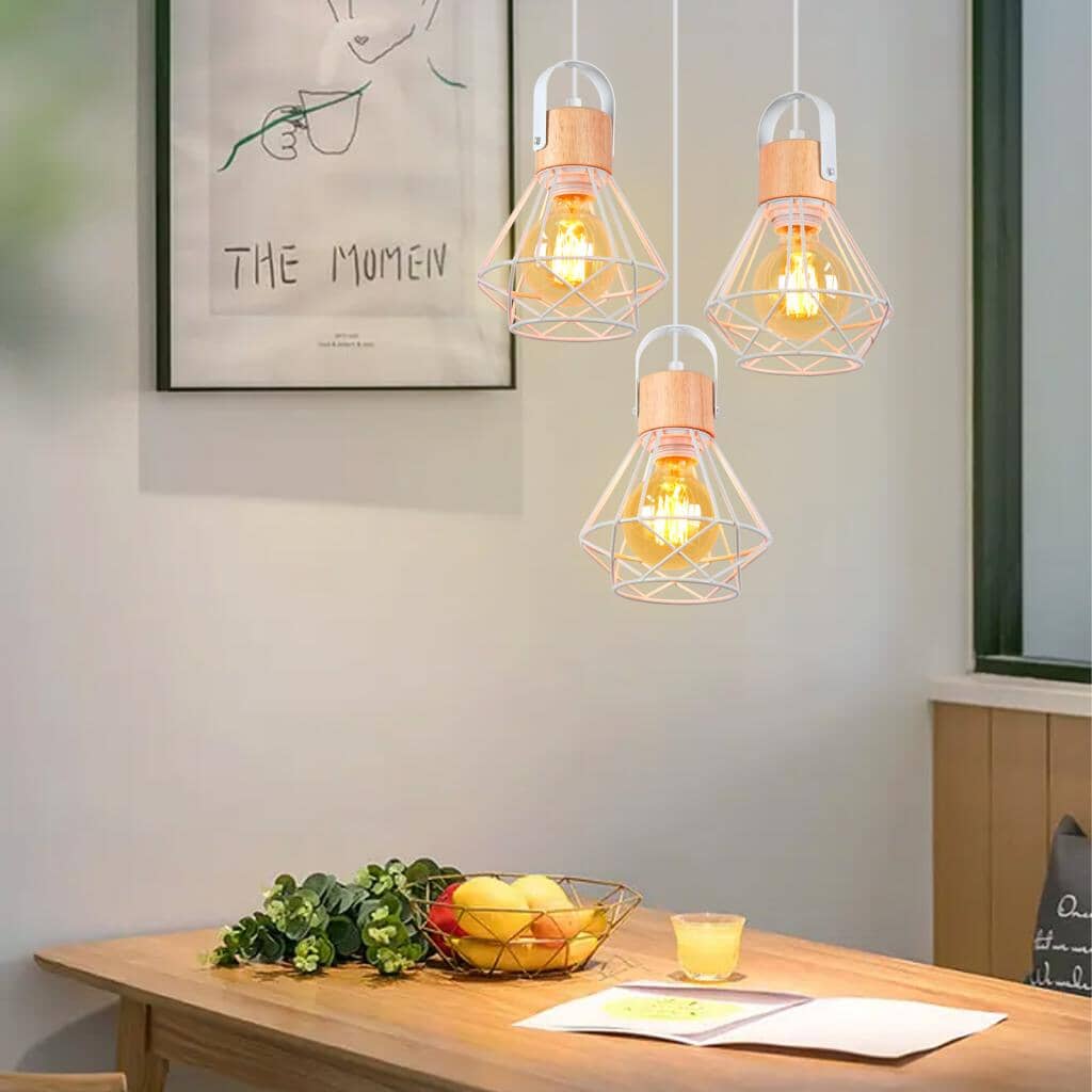 Nordic Solid Wood Pendant Lights For Natural Warmth