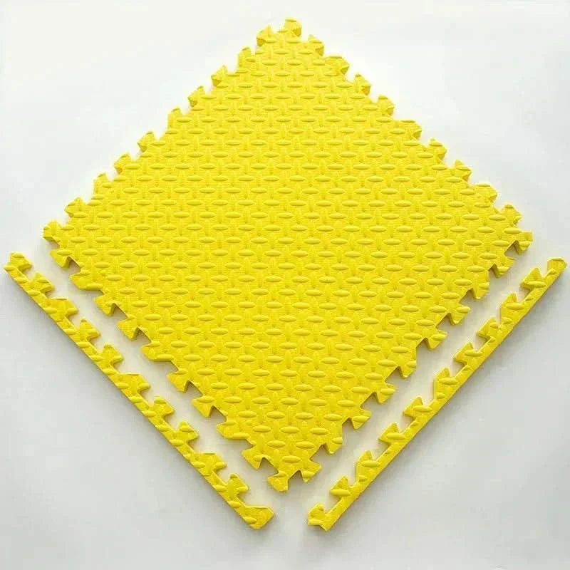 CuddleNest Baby-Spielmatte – 12 ineinandergreifende Teile, 2–3 cm dicke gepolsterte Bodenmatte