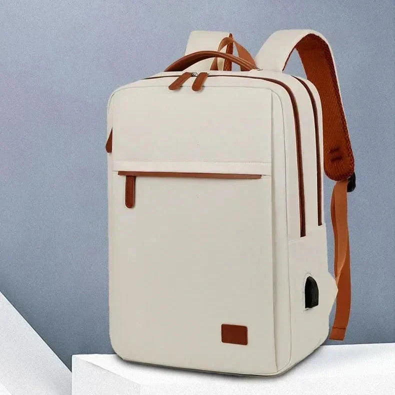 Lumen Daypack — Padded Laptop Compartment, External USB Port, Quick-Access Front Pocket