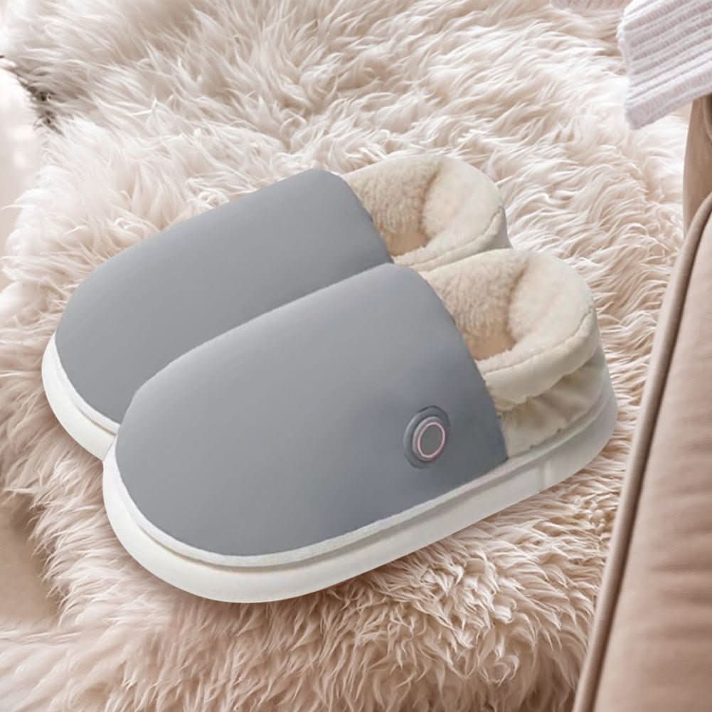 Pantofole riscaldate elettricamente ThermaStride — Fodera interna morbida e isolante, attivazione rapida del calore