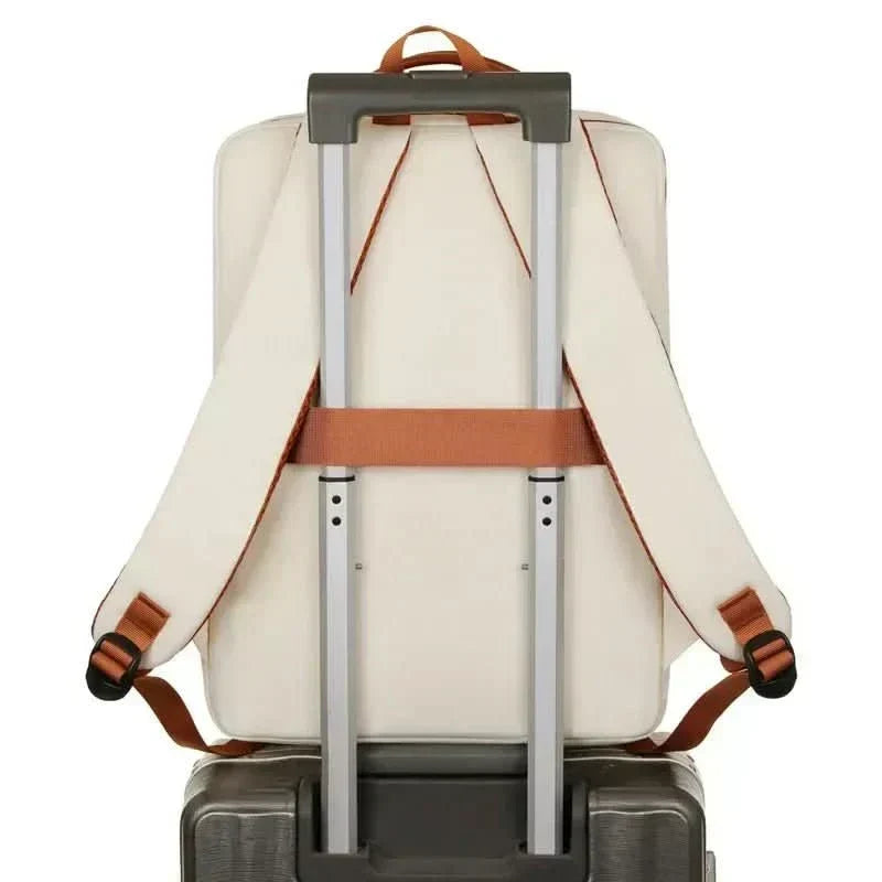Lumen Daypack — Padded Laptop Compartment, External USB Port, Quick-Access Front Pocket
