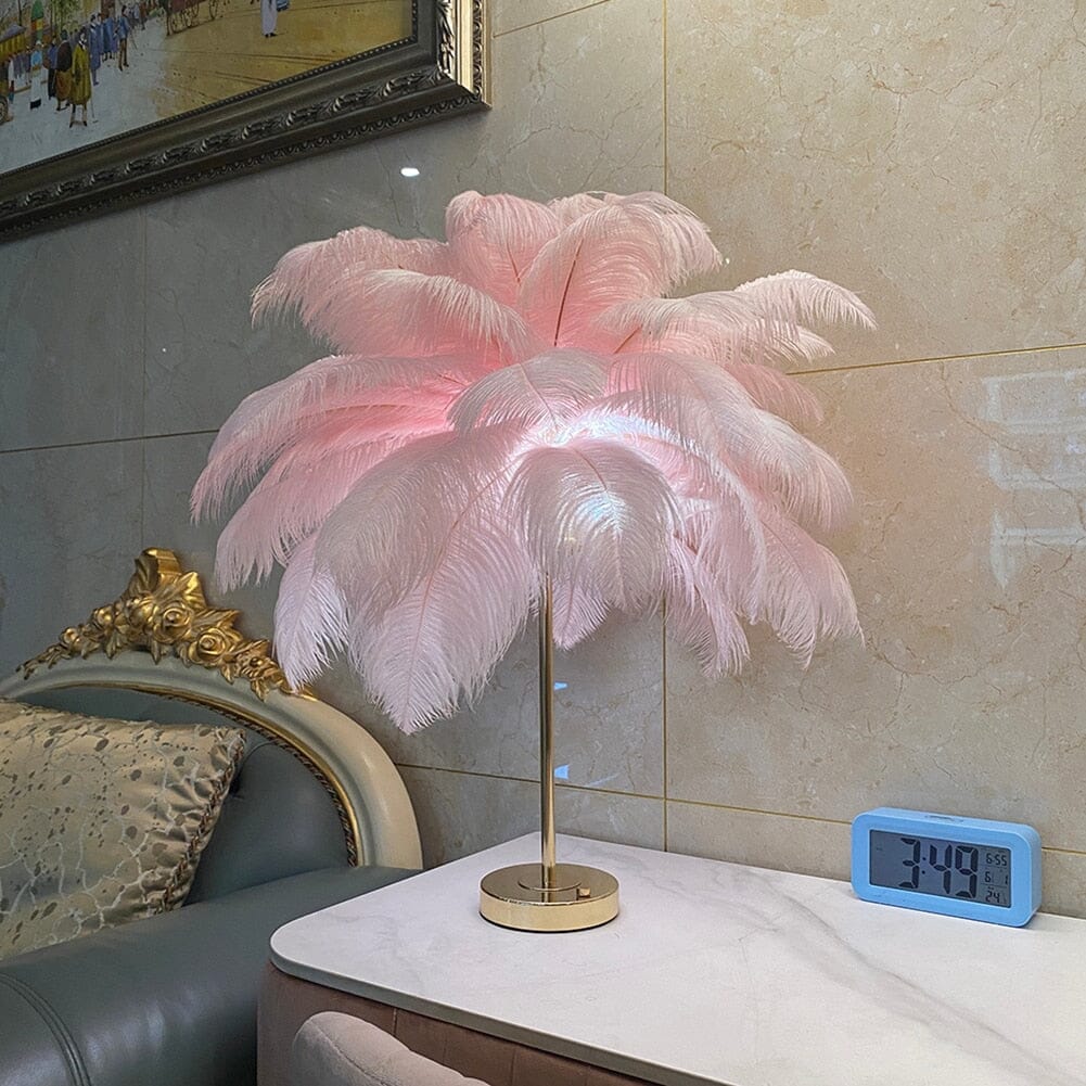 Aurelia Feather LED Lamp Modern Minimalist Lighting