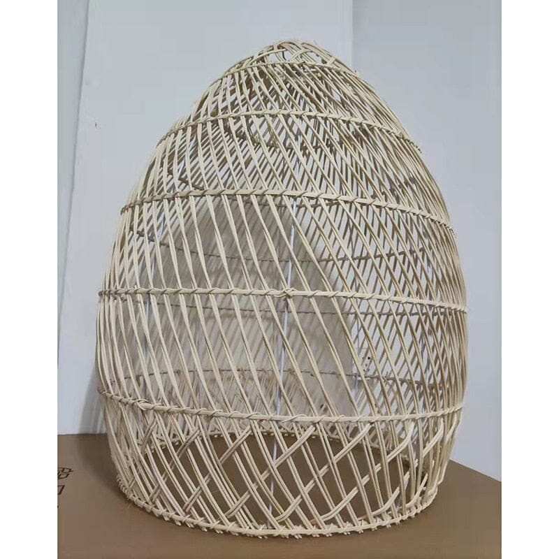 Zarela Rattan Pendant Light with Adjustable LED Glow