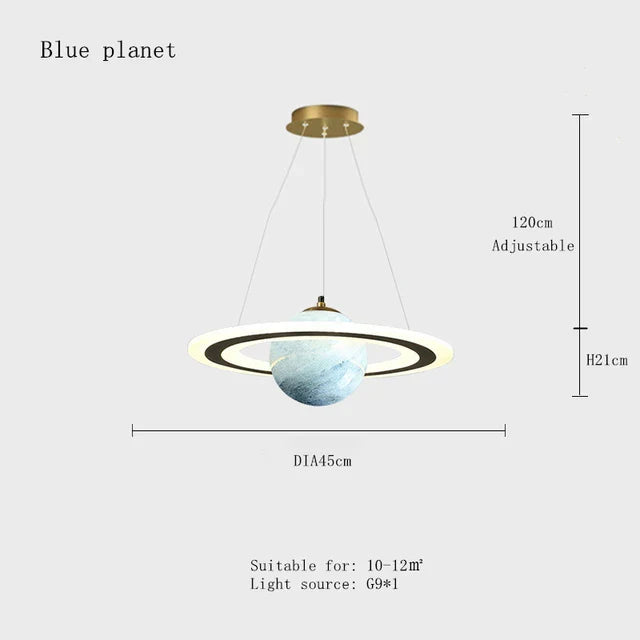 CosmoLite Orbit Pendant Lamp With Dimmable LED For Any Mood