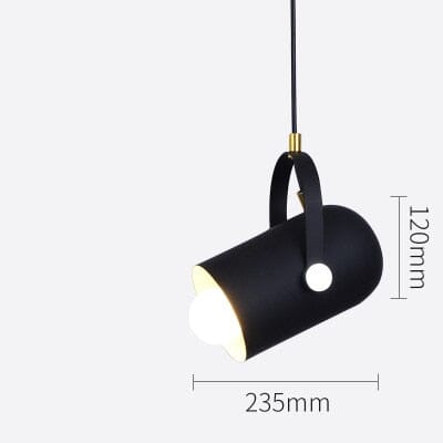 NovaLume Rotatable Pendant Lights With Adjustable Metal Spotlights