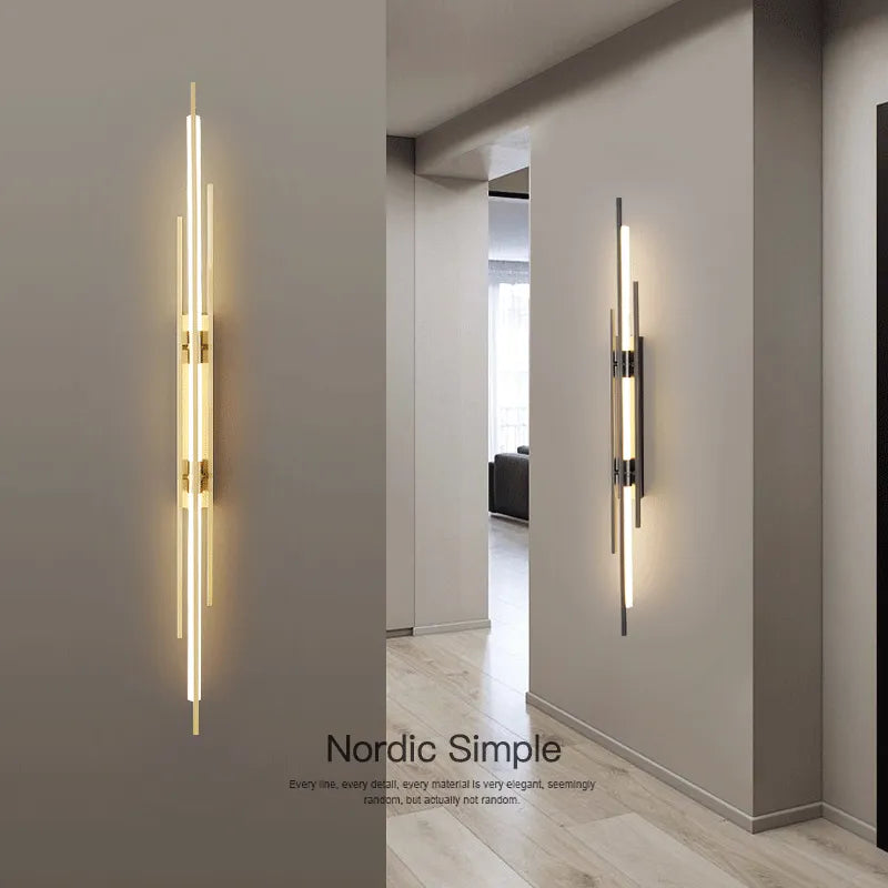 Luminex Aztec LED Wall Lamp with Glass Ball for Ambience