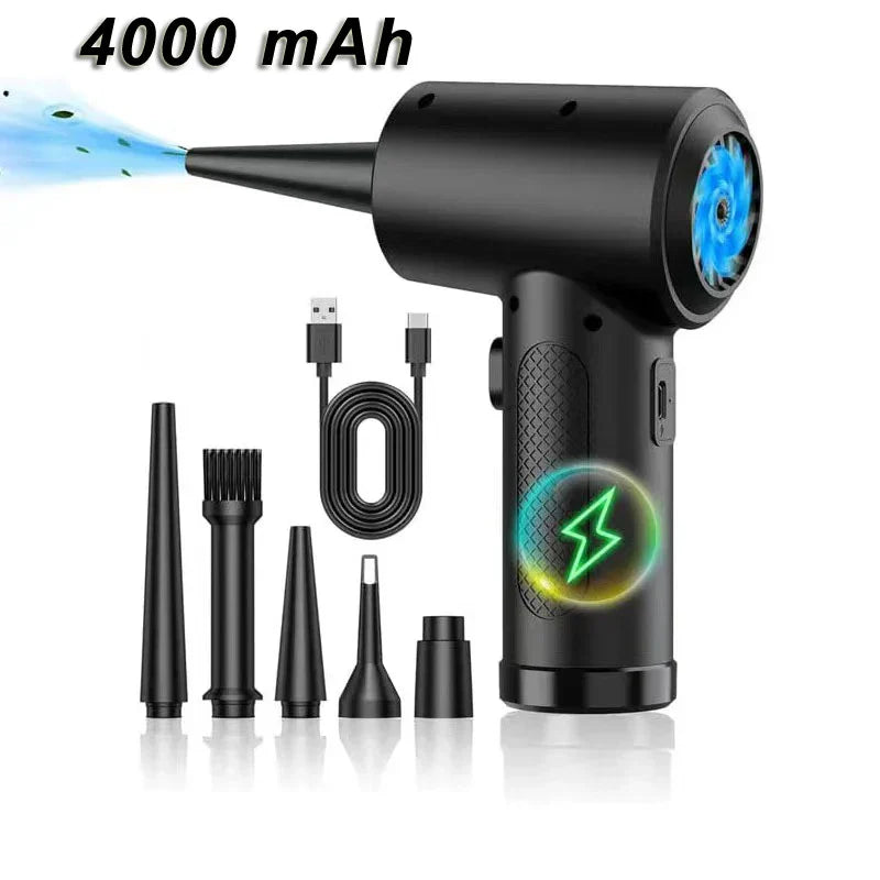 Cordless Air Duster with 51,000RPM Motor & LED Light – JetSweep | ventumra