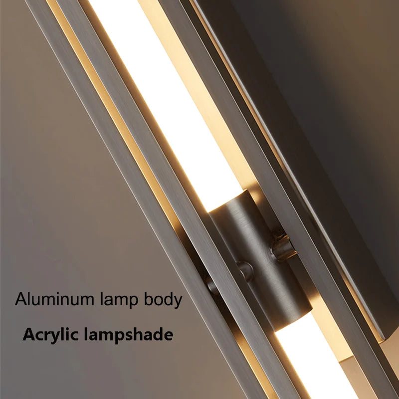 Luminex Aztec LED Wall Lamp with Glass Ball for Ambience