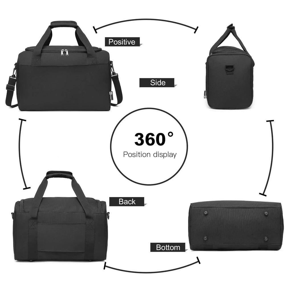 Geantă de mână pentru avion AeroCarry — 40 x 20 x 25 cm, compatibilă cu Ryanair