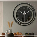 AuroraTime skandinavische Wanduhr aus Acryl — leises, stilvolles Design