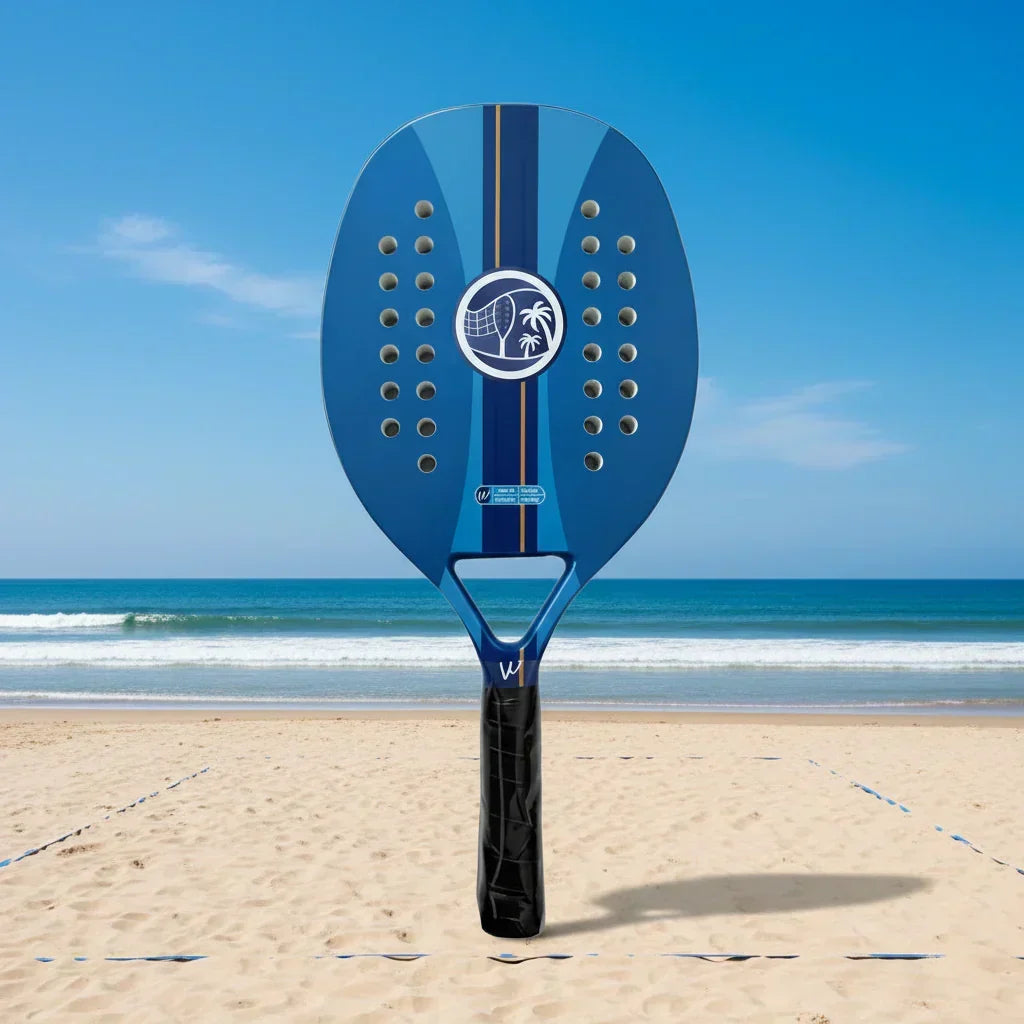 PulsePro Carbon-Beachtennis-Schläger — Vibrationsdämpfender Rahmen