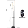 Lumishelf LED Floor Lamp with Built-In Shelf and Storage