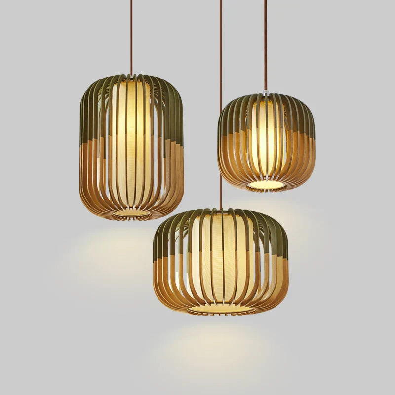 Astra Bird-Cage Pendant Lights in Modern Rustic Style