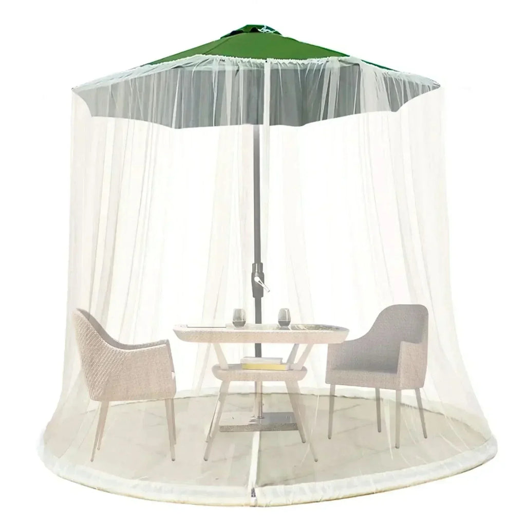 LumaGuard Mosquito Net Up To 4 Meters — Zip Closure, Hidden Track Mount