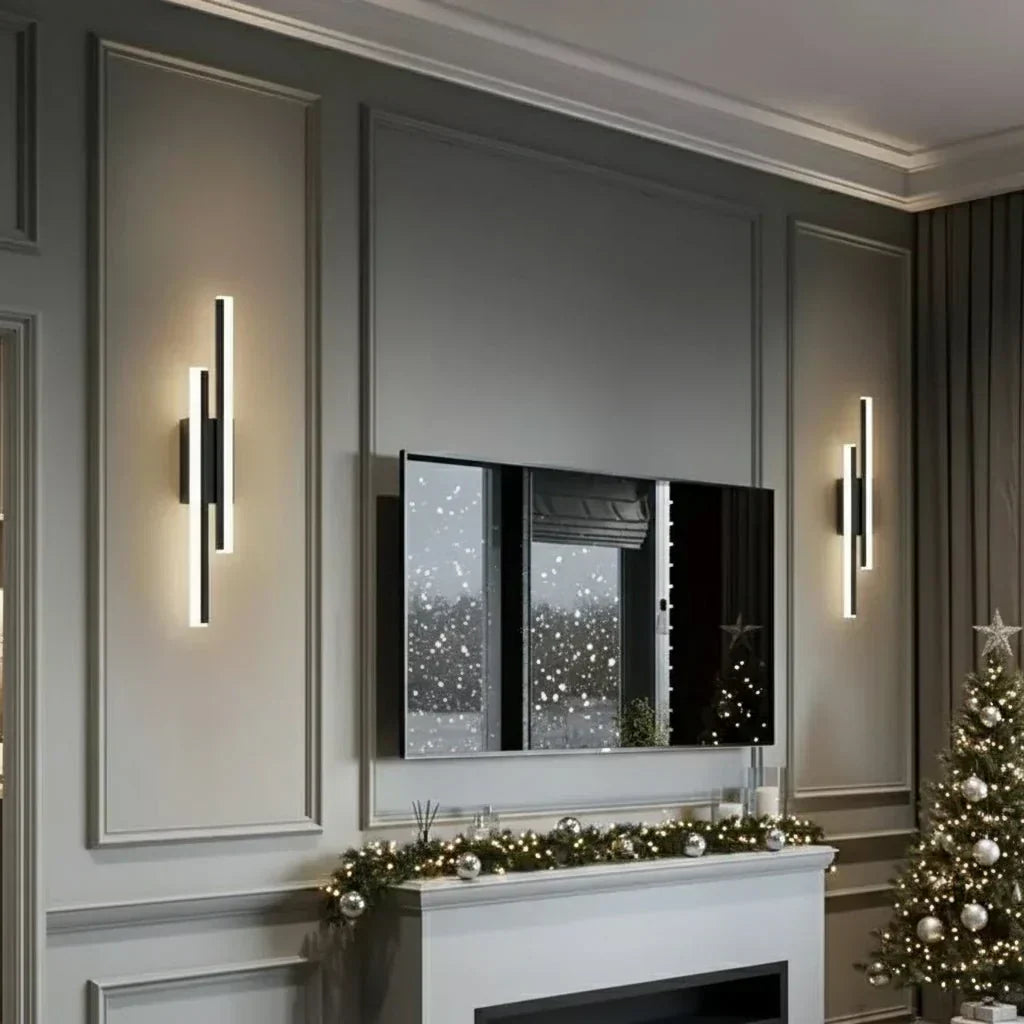 LumaArc modern LED-es fali lámpa – 50cm magas, 8cm széles, három színmóddal