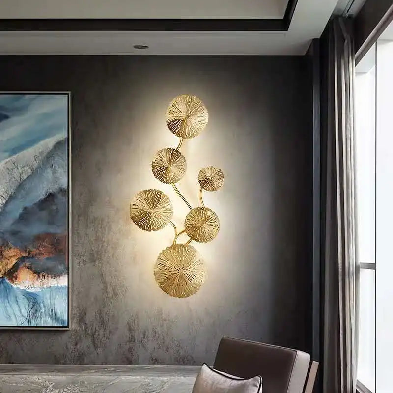 SylvaLeaf Lotus Leaf Wall Lamp Modern Ambient LED Light
