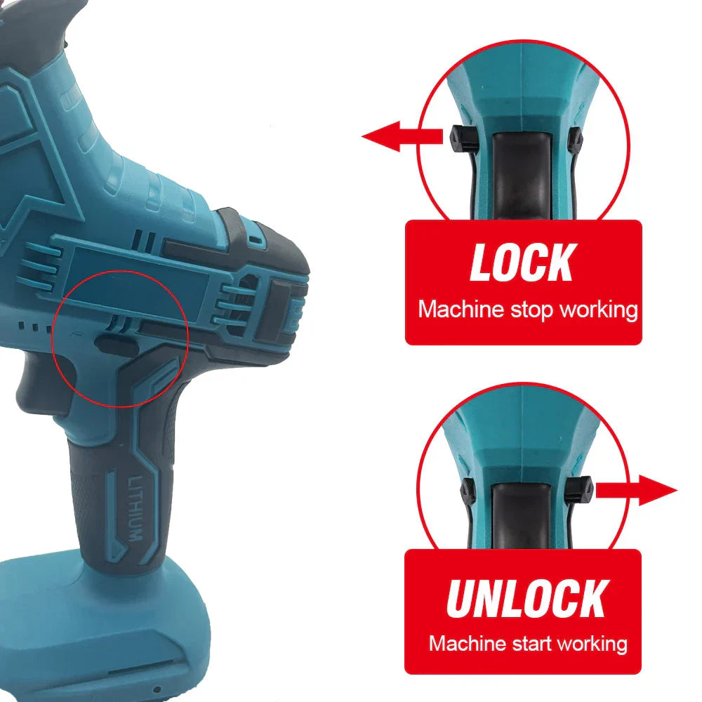 Cordless Electric Reciprocating Saw for Wood & Metal Cutting – PowerCut | ventumra