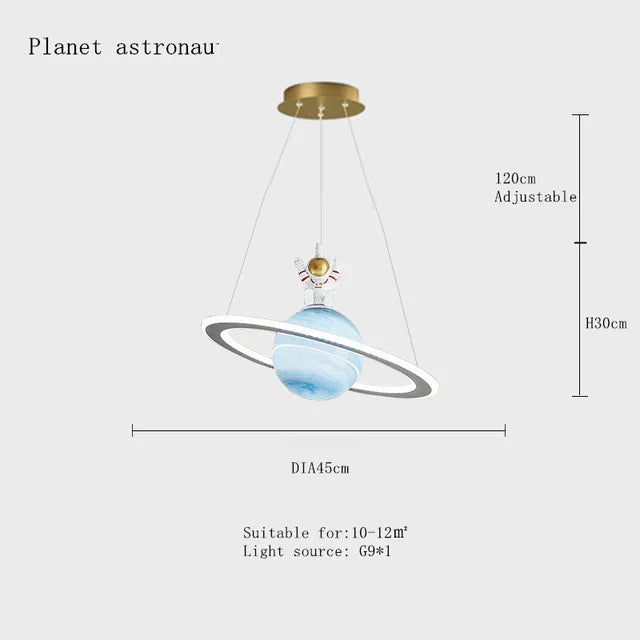 CosmoLite Orbit Pendant Lamp With Dimmable LED For Any Mood
