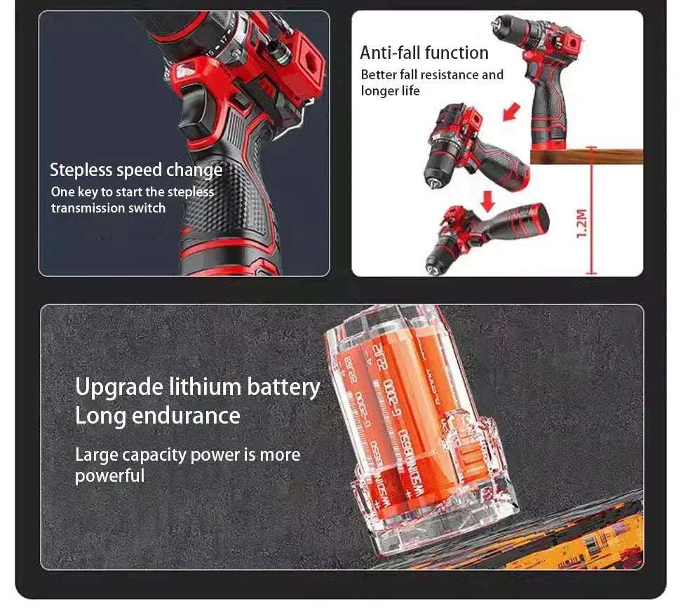Cordless Brushless Impact Driver 20V – DrillMate | ventumra