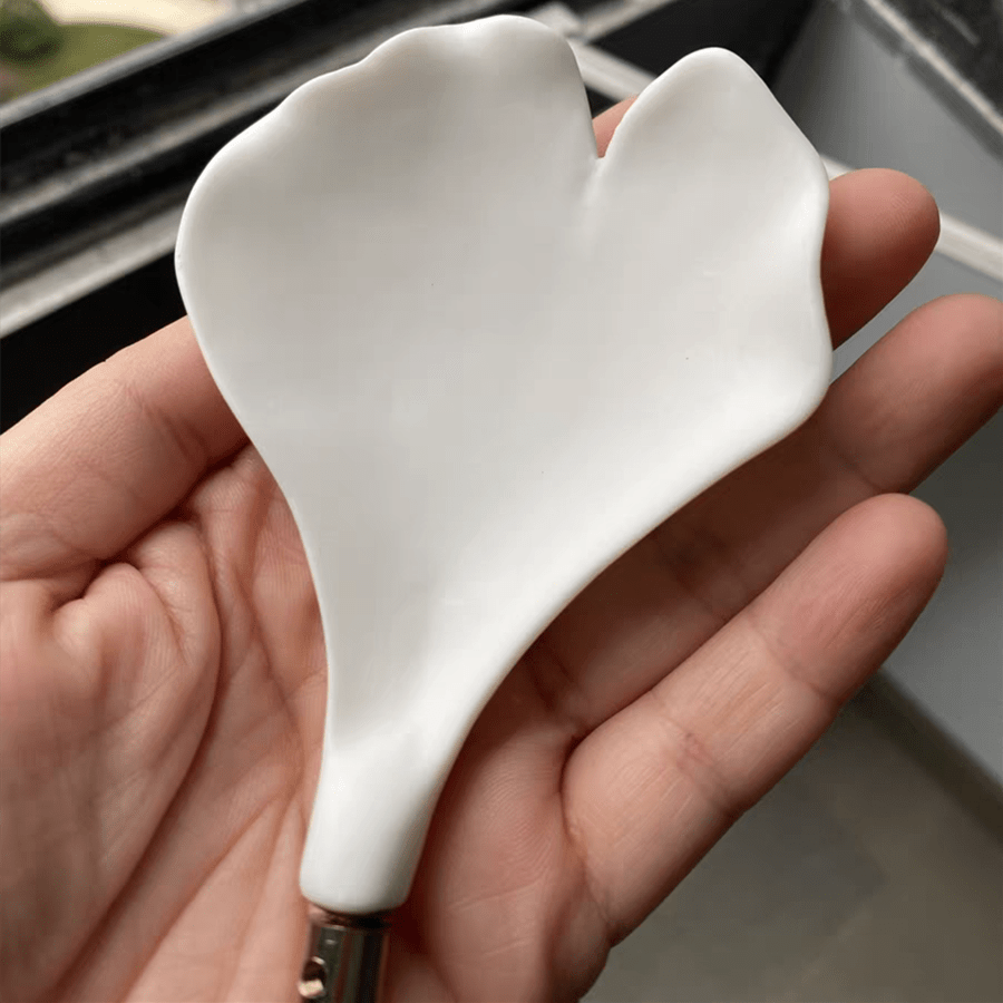 Aurelia Porcelain Leaves Pendant Light Adjustable Length
