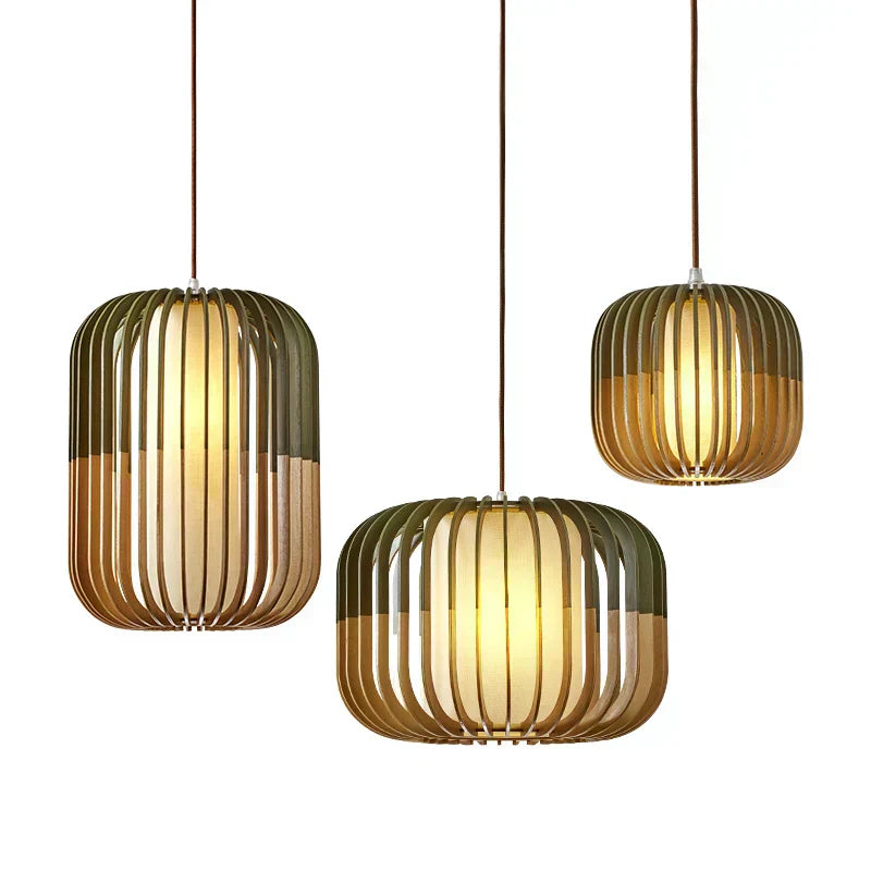 Astra Bird-Cage Pendant Lights in Modern Rustic Style