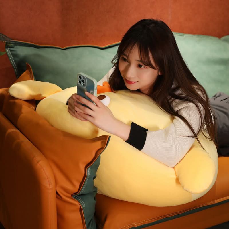 CloudCuddle Giant Plush Chick — Oversized Stuffed Bird, Resilient Inner Filling