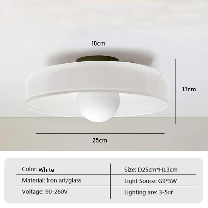 Liora Nordic Glass Wall Lamps Colorful Accent Lighting