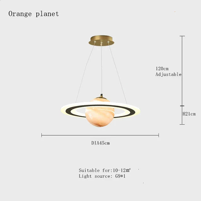 CosmoLite Orbit Pendant Lamp With Dimmable LED For Any Mood