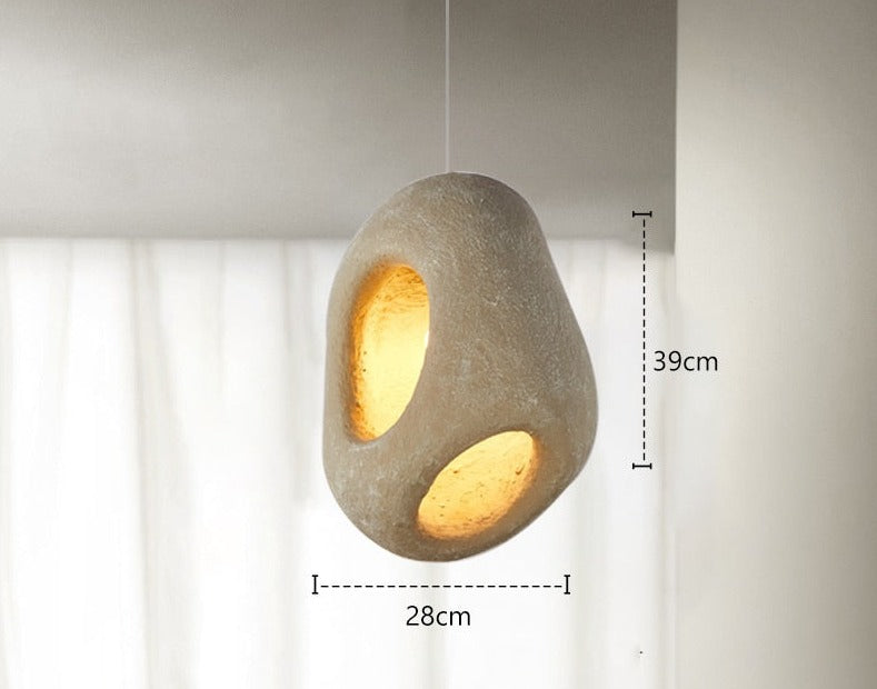 Sorelle | Handcrafted Wabi Sabi LED Pendant Ceiling Fixture
