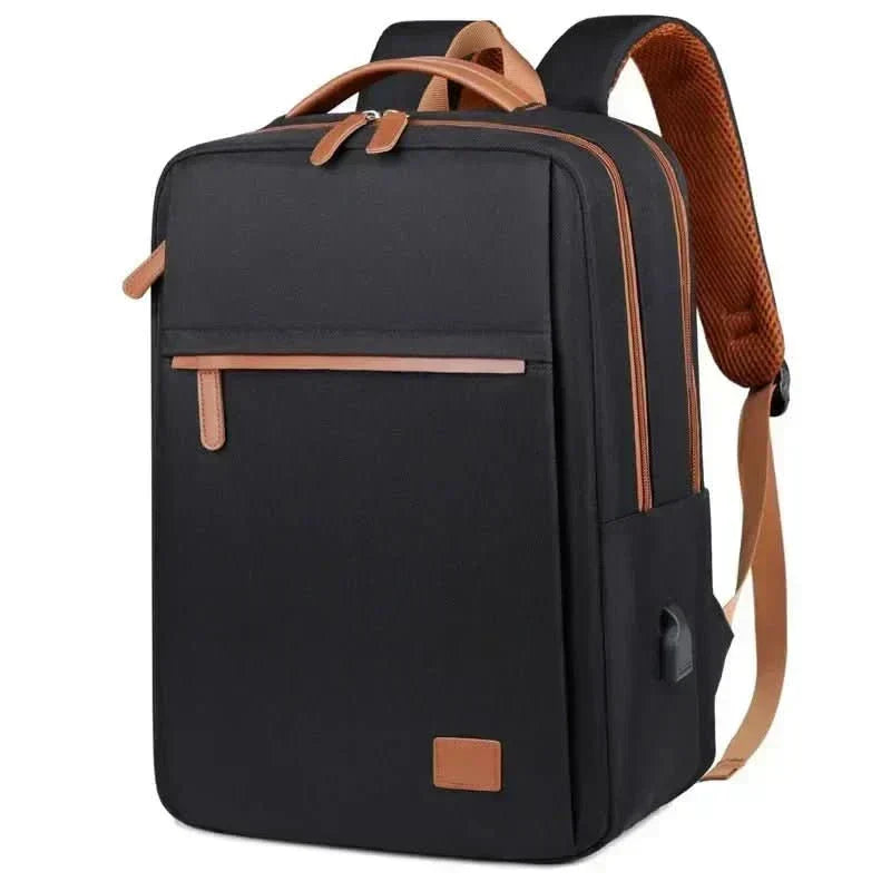 Lumen Daypack — Padded Laptop Compartment, External USB Port, Quick-Access Front Pocket