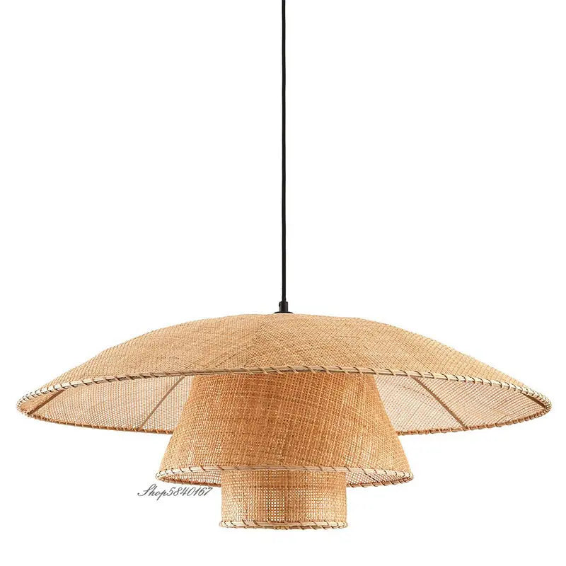 Kalena Rattan Pendant Light for Cozy Vintage Homes