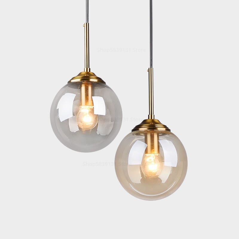 LuminaDrop Glass Pendant Light for Modern Homes and Kitchens