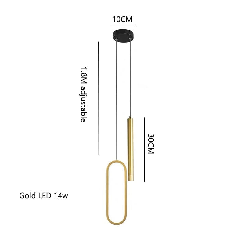 Lustre Minimalist Pendant Light for Modern Interiors with Nordic Flair