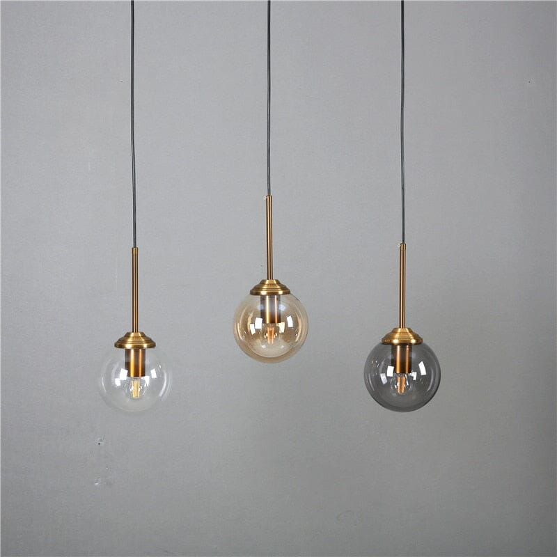 LuminaDrop Glass Pendant Light for Modern Homes and Kitchens