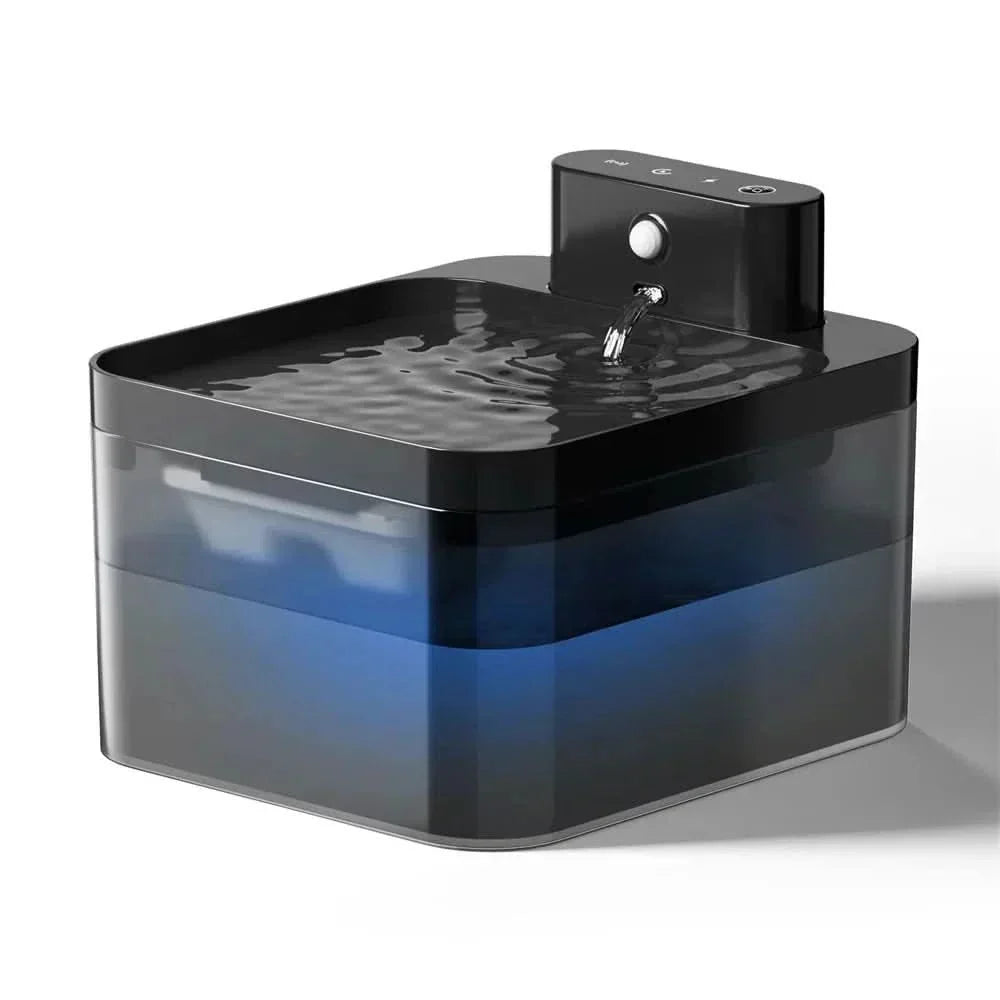 AquaPulse Smart Cat Fountain — Motion Sensor Activation & Integrated Filtration System
