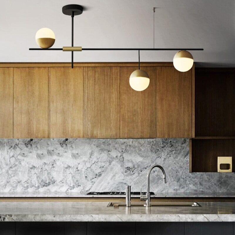 NovaBean Orb Chandelier With Soft Ambient Glow Modern Pendant Light