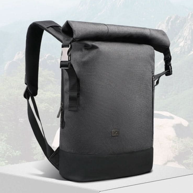 CityTrail Rolltop Backpack — 20 to 35 L Capacity, USB Port