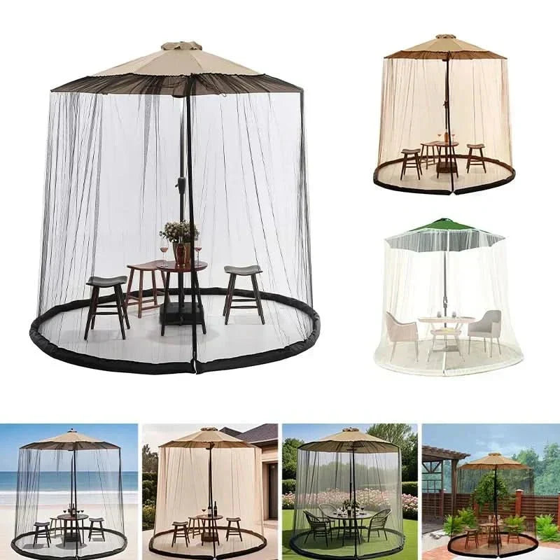LumaGuard Mosquito Net Up To 4 Meters — Zip Closure, Hidden Track Mount