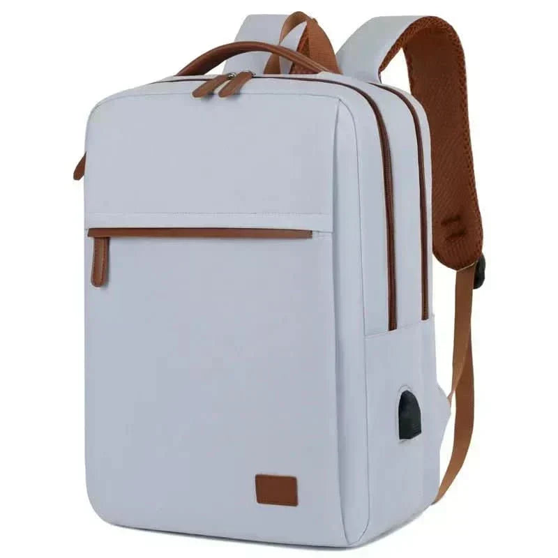 Lumen Daypack — Padded Laptop Compartment, External USB Port, Quick-Access Front Pocket